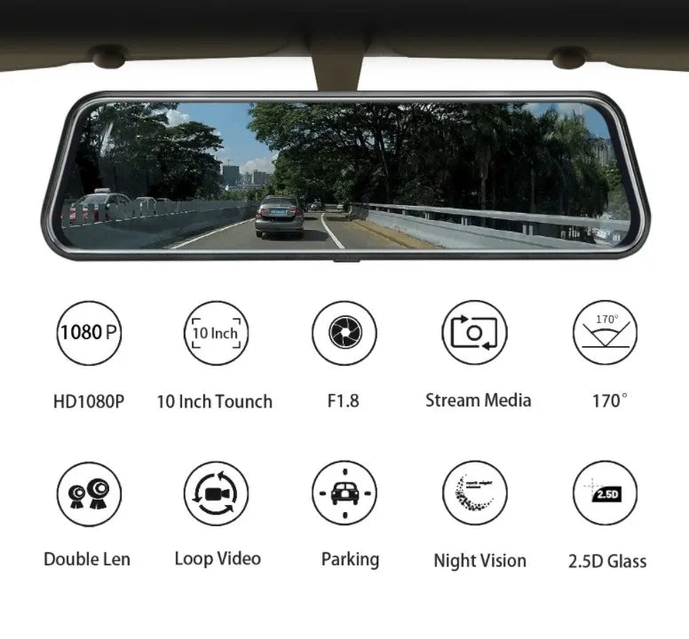 Premium Dual-Lens Dash Cam™