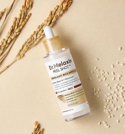 Dr. Melaxin™ Korean Beauty Rice Peel Shot - Face Serum